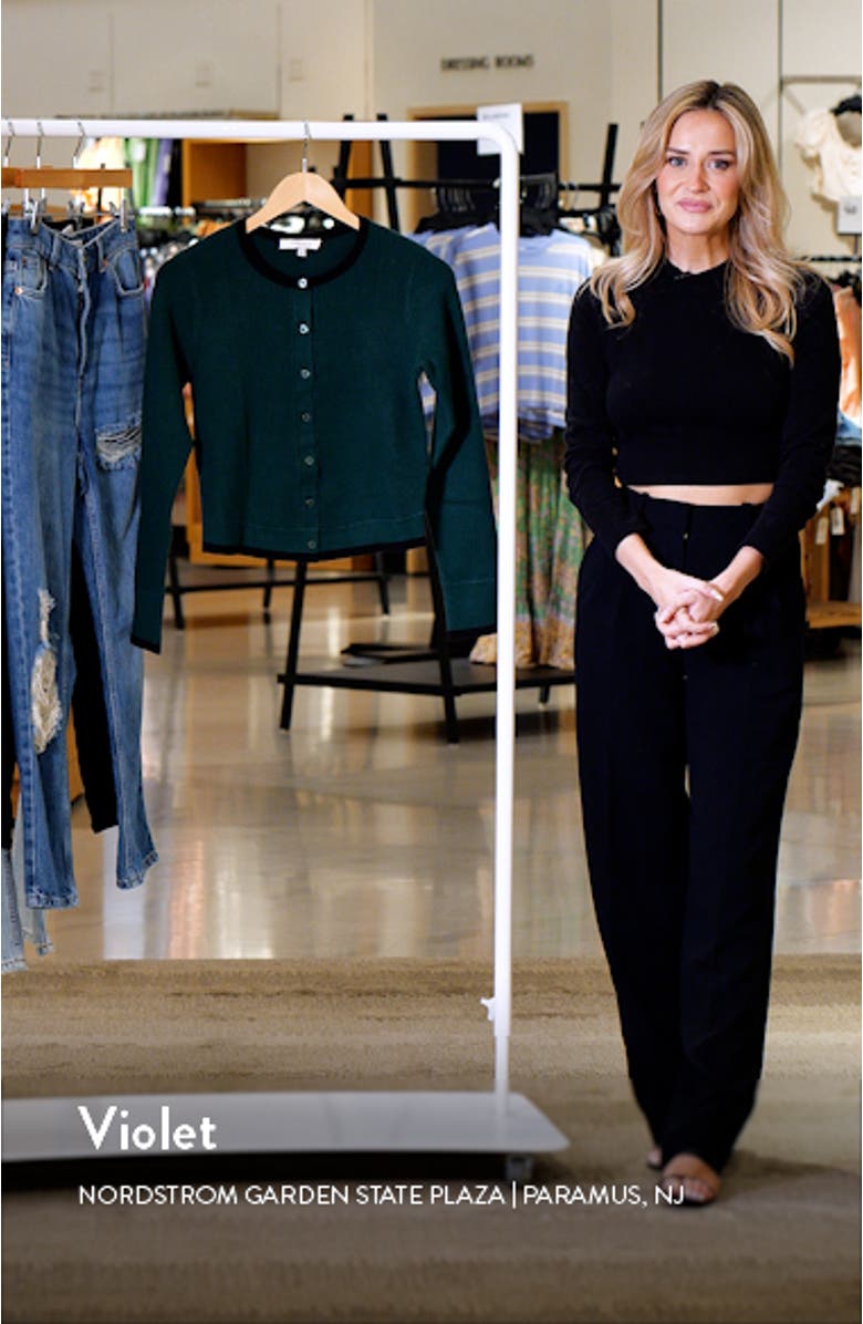 Sweetheart Rib Cardigan, sales video thumbnail