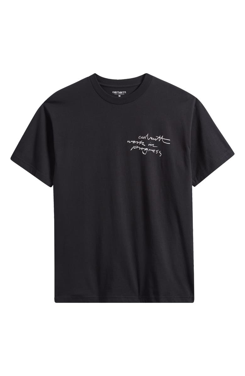 Carhartt Work In Progress Pencil Organic Cotton Graphic T-Shirt, Alternate, color, 