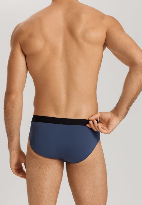 Hanro Micro Touch Brief In Vintage Indigo