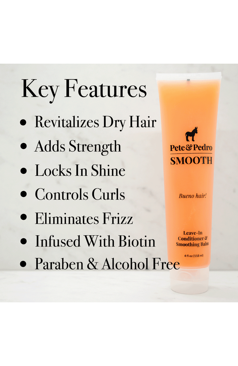 Pete & Pedro Smooth Leave-In Conditioner, Alternate, color, NO COLOR