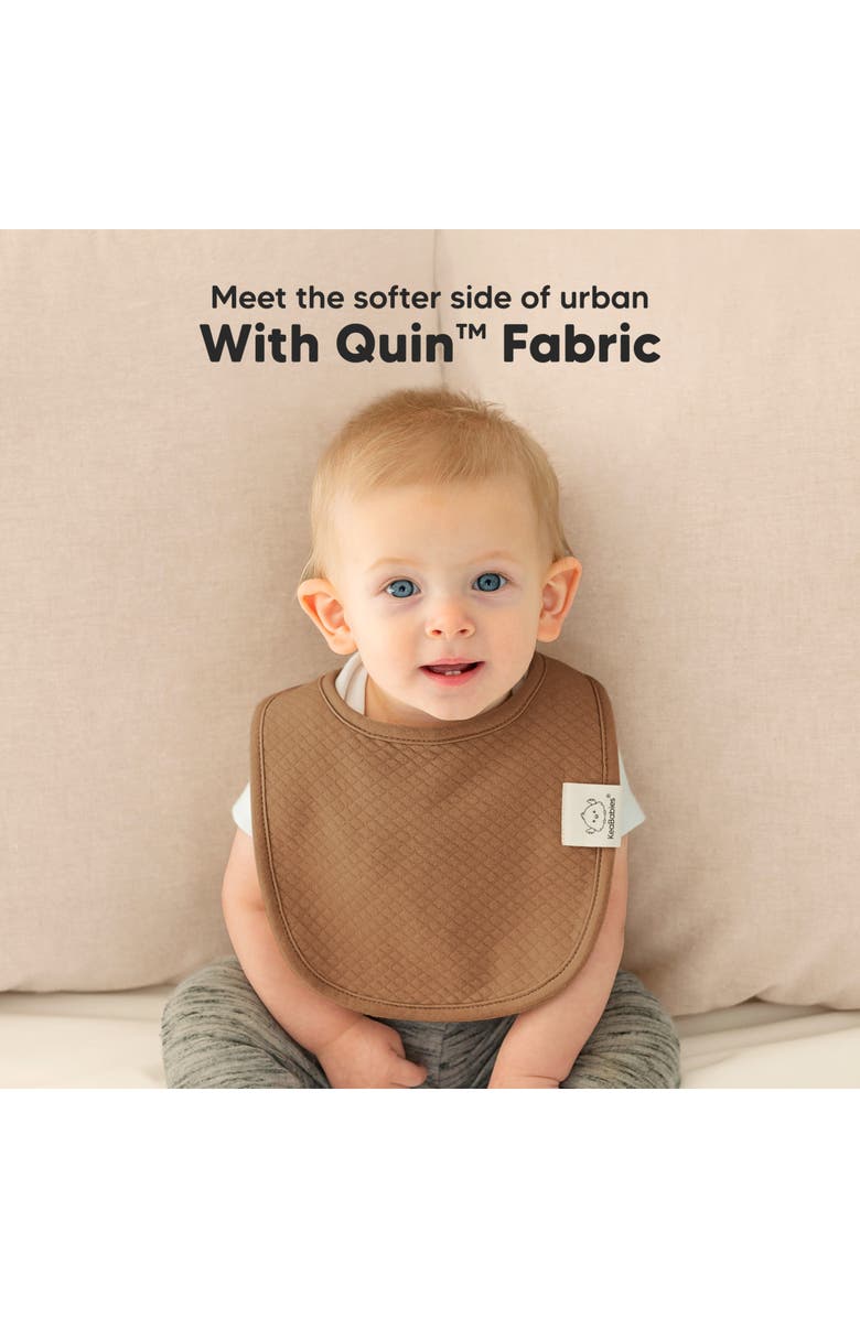 KeaBabies 8-Pack Quin Drool Bibs, Alternate, color, Driftwood