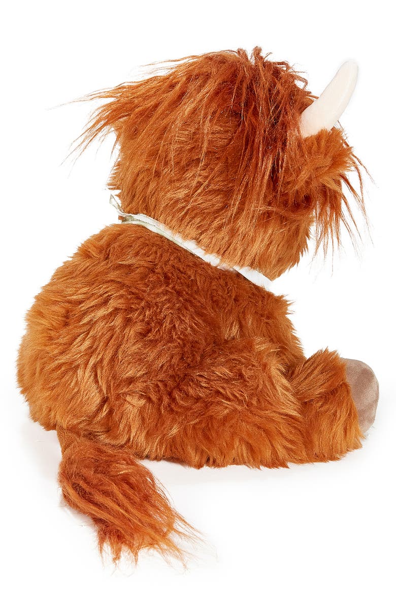 Bunnies by the Bay Hamish the Highland Cow Stuffed Animal, Alternate, color, Brown