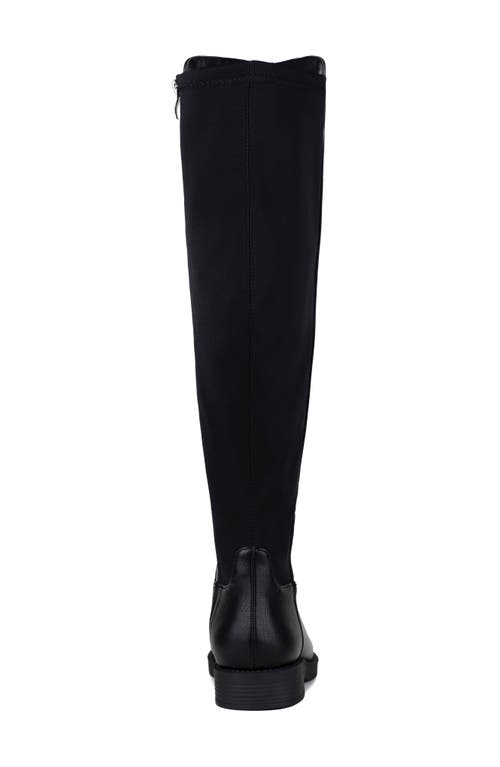 Ninety Union Crush Knee High Boot In Black