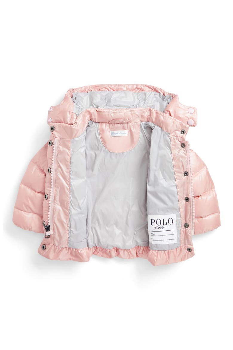 650 Fill Power Down Jacket with Removable Hood, Alternate, color, PINK
