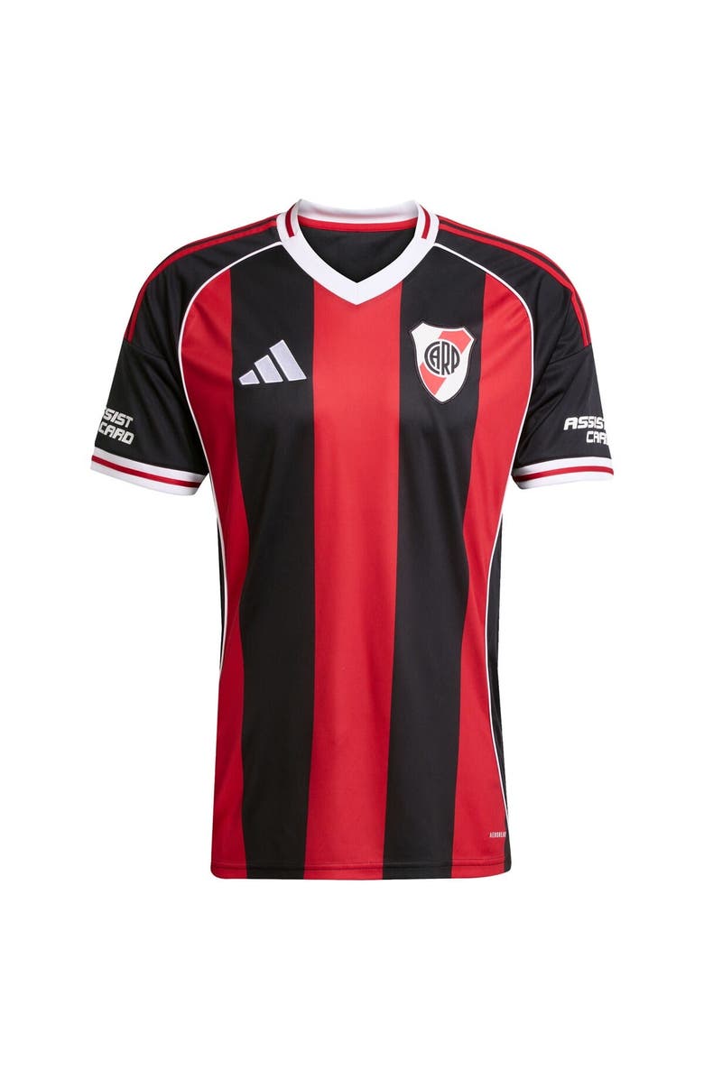 adidas Men's adidas Black Club Atlético River Plate 2025/26 Away Replica Jersey, Alternate, color, Black
