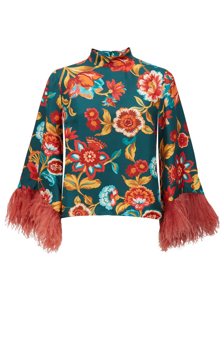 La DoubleJ Make An Exit Top, Alternate, color, Hottie Emerald