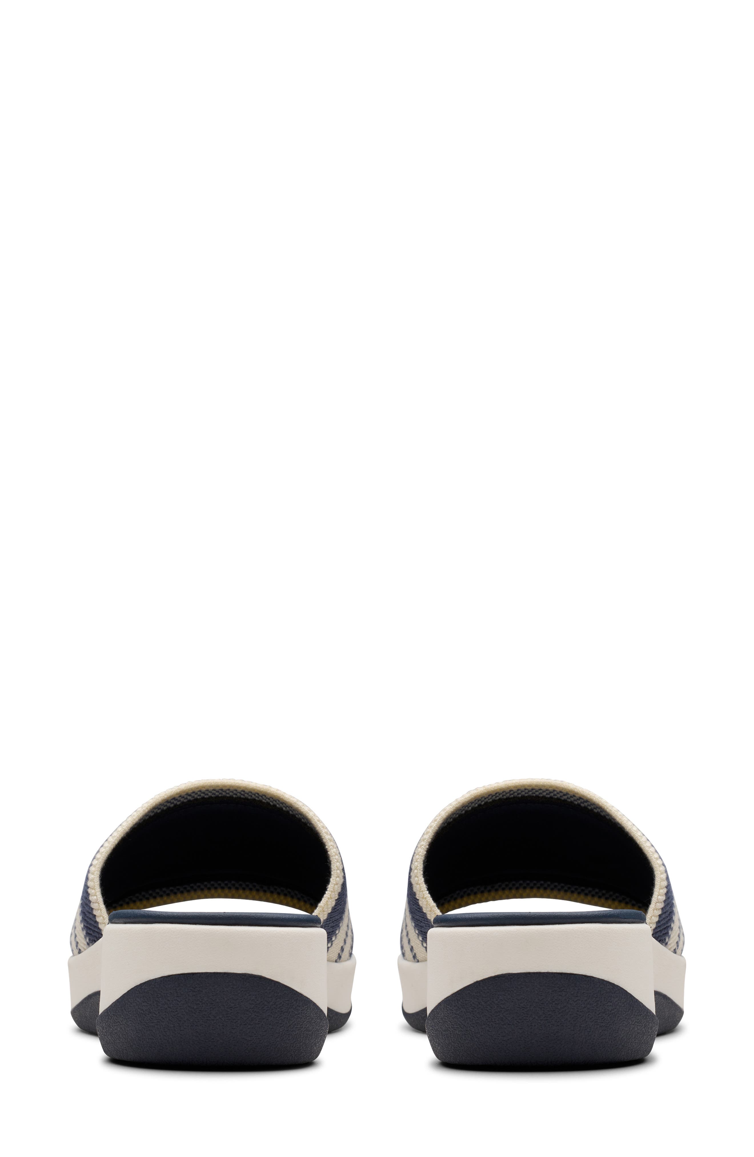 Arla Hollis Wedge Sandal, Alternate, color, NAVY COMBO