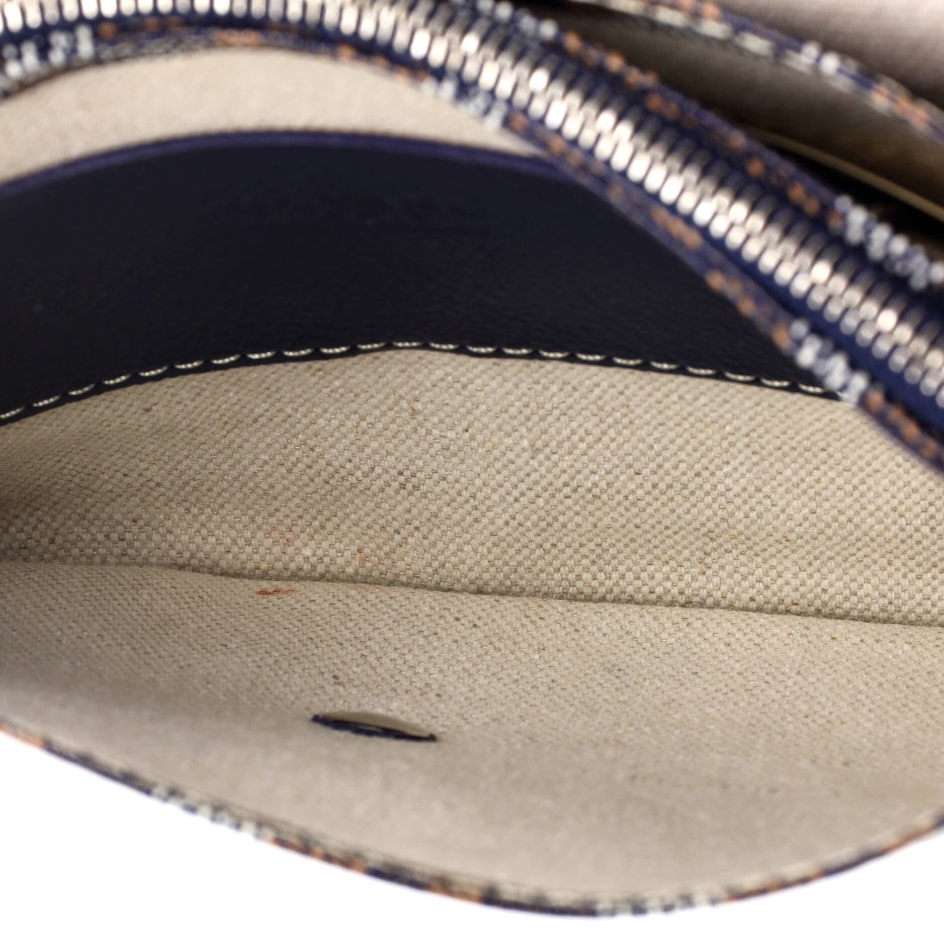 Pre-Owned Goyard Plumet Clutch Wallet Coated Canvas, Alternate, color, 