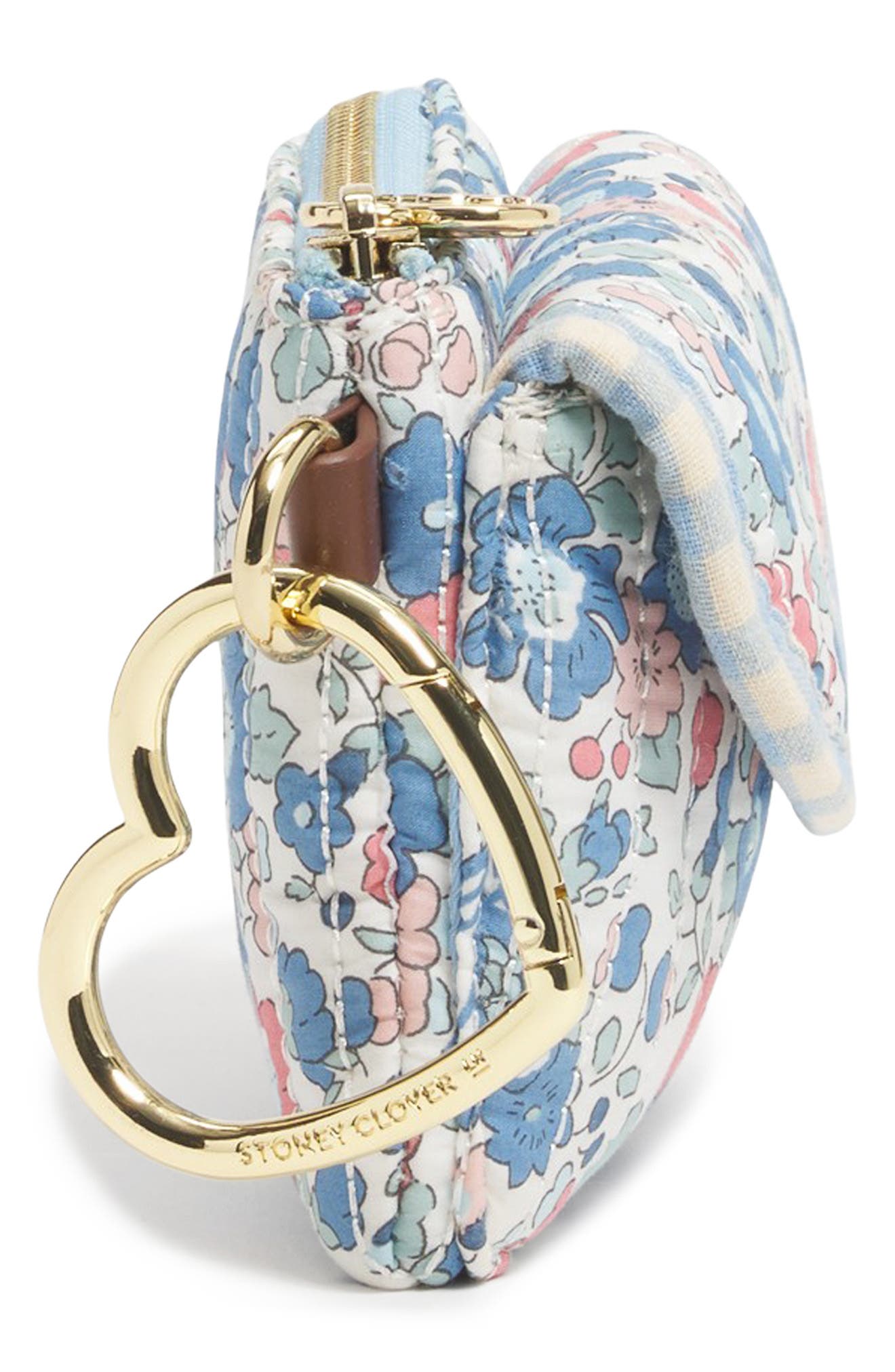 Stoney Clover Lane x Liberty Quilted Cotton Wallet Pouch, Alternate, color, Betsy