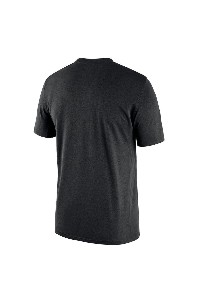 Nike Men's Nike Heathered Black Oklahoma State Cowboys Team Football Legend T-Shirt, Alternate, color,
