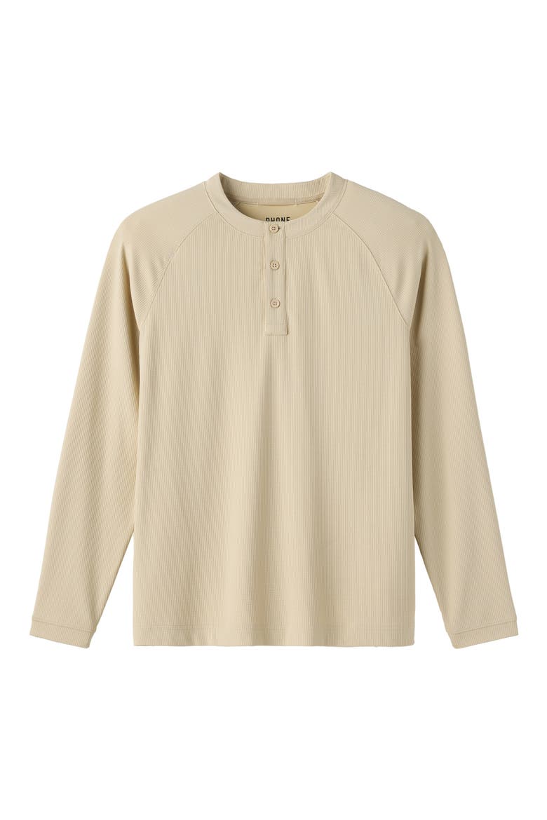 Waffle Tech Henley, Alternate, color, TOASTED OAT