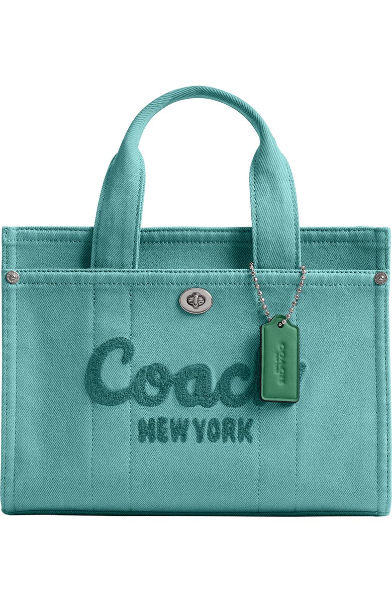 COACH Denim Cargo Tote 26, Main, color,