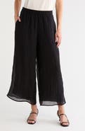 Halogen® Plissé Pleats Pull-On Wide Leg Pants