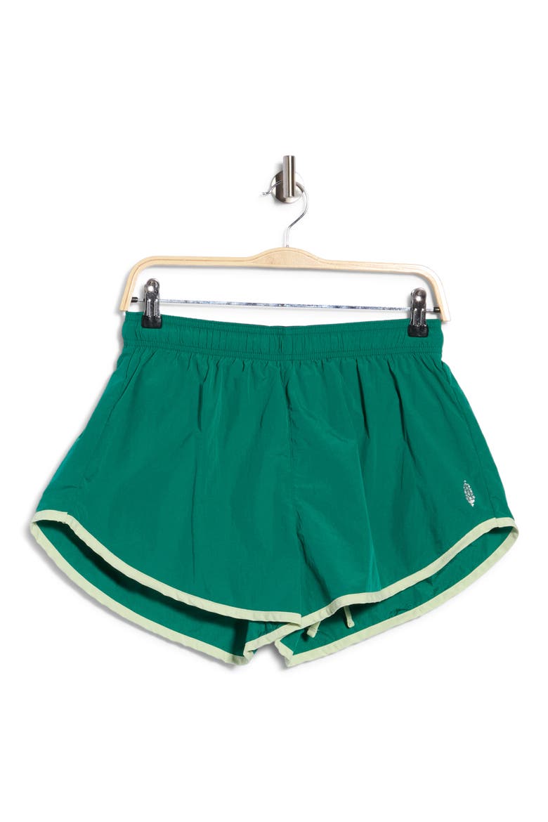 FP Movement Now or Never Run Shorts, Alternate, color, GREEN