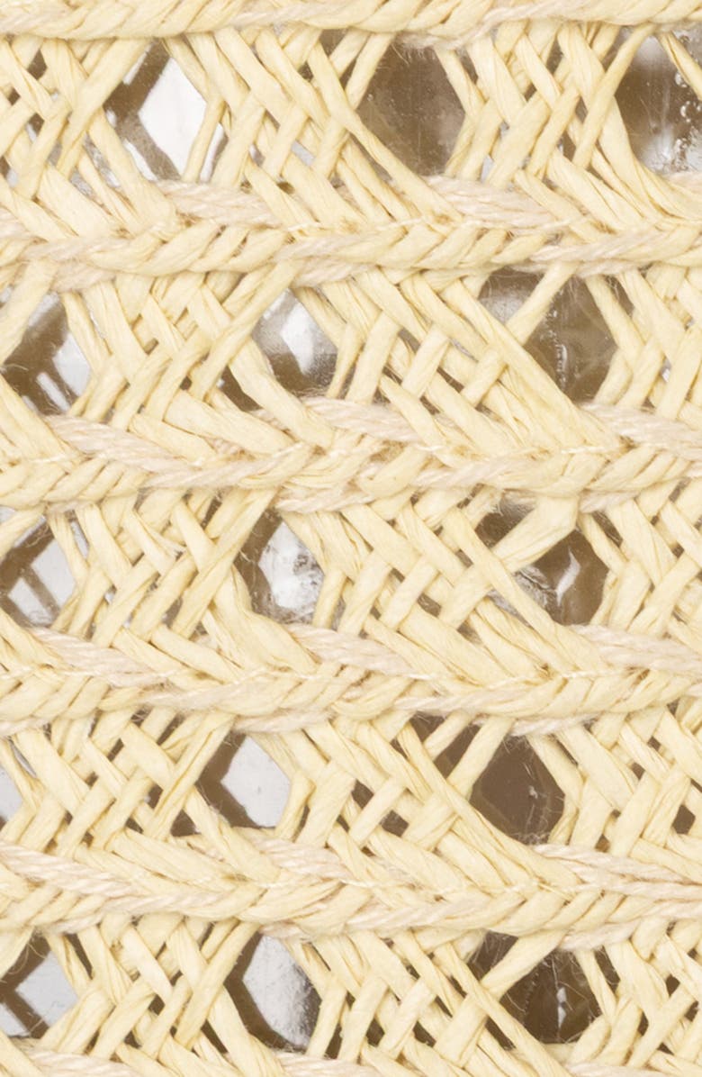 Lauren Ralph Lauren Open Weave Straw Bucket Hat, Alternate, color, 