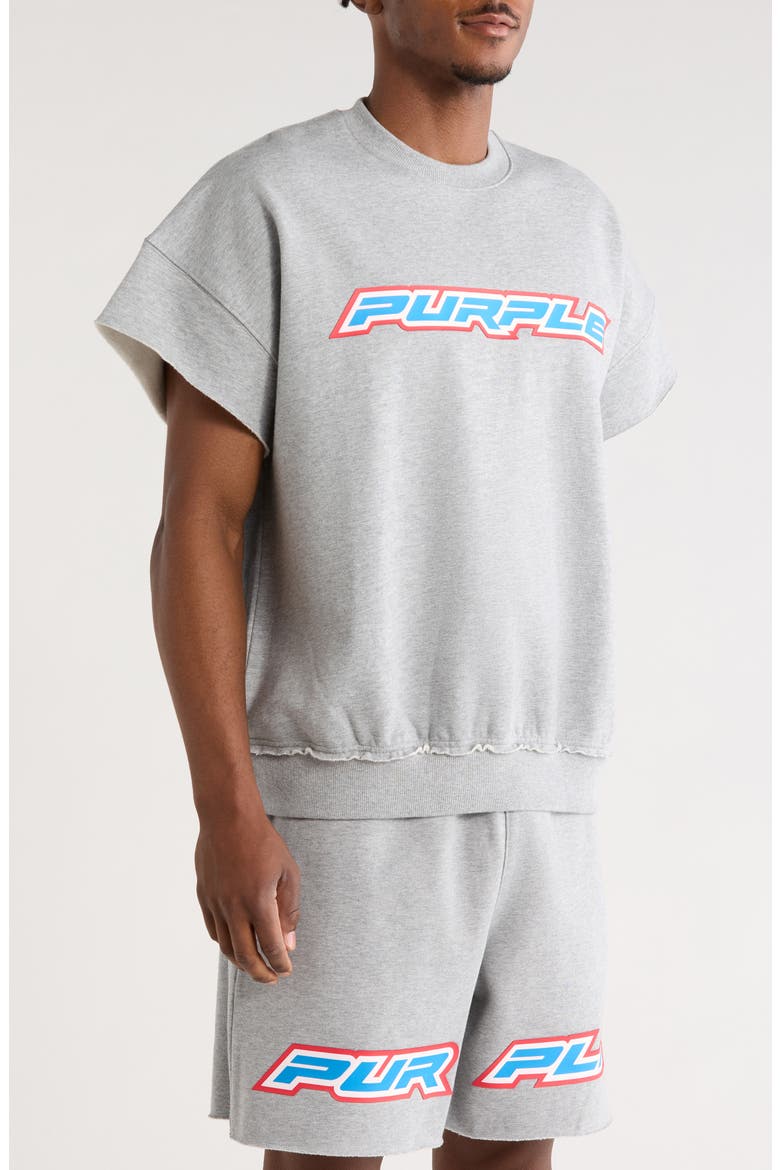 Cotton Muscle T-Shirt, Alternate, color, GREY