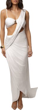 JLUXLABEL Love And Legacy Draped Dress