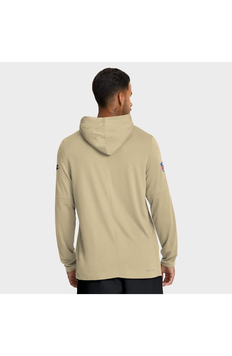Nike Men's Nike Gold New Orleans Saints Sideline Alt Pack Dri-FIT Lightweight Hooded Top, Alternate, color, Gold