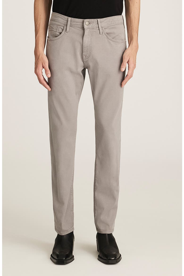 Marcus Slim Straight Leg Twill Pants, Main, color, SHARK LUXE TWILL