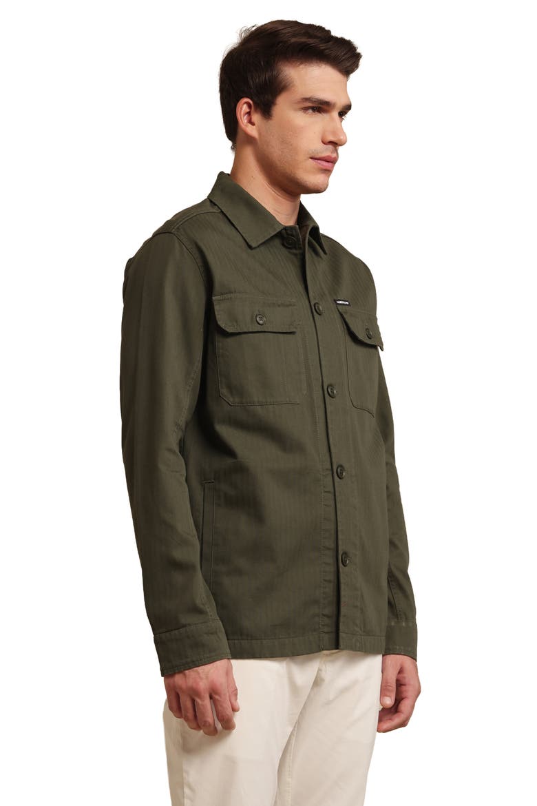 Men's Shirt Jacket, Alternate, color, Olive