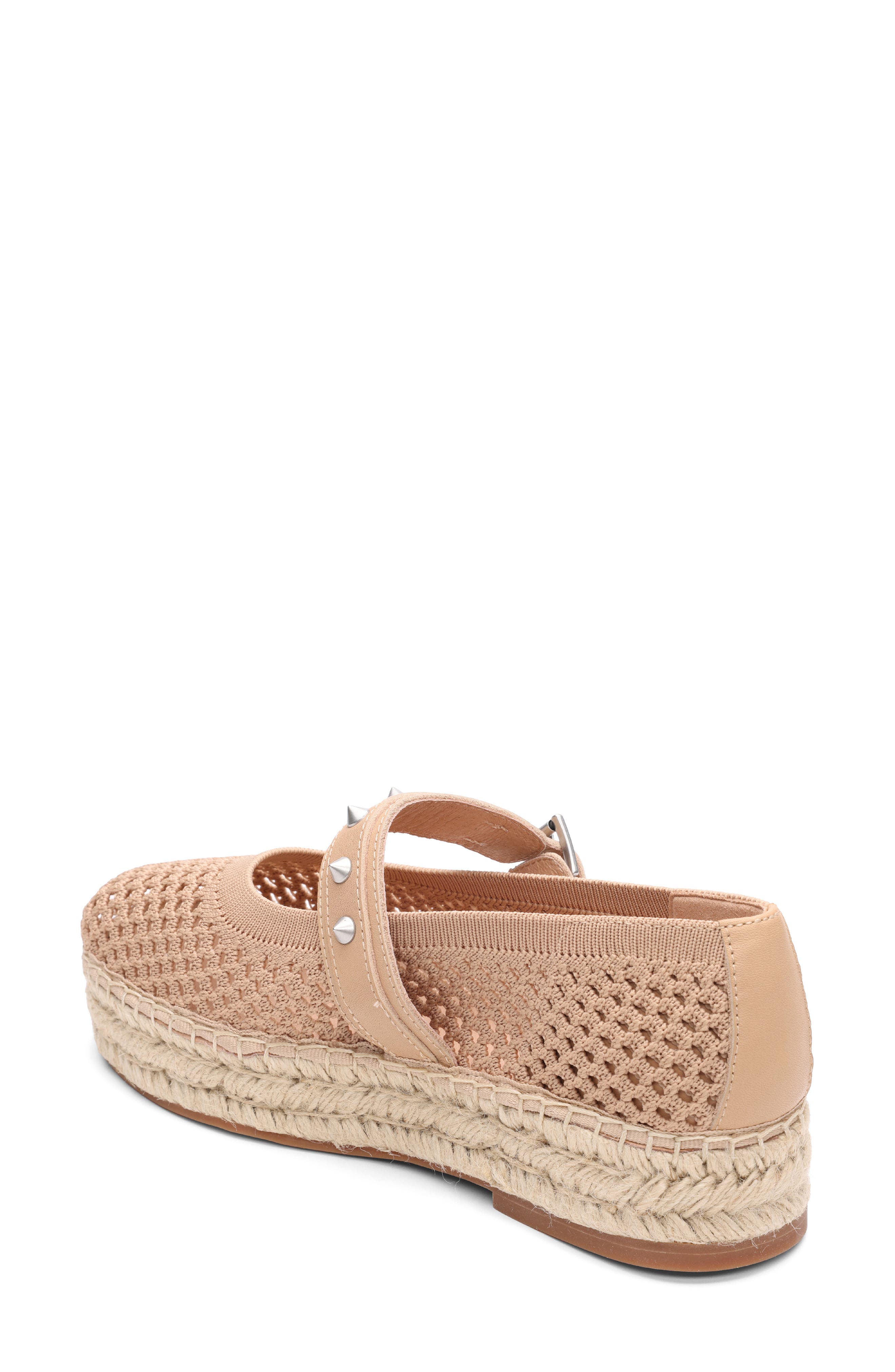 Ash Estella Espadrille Flat, Alternate, color, Sand