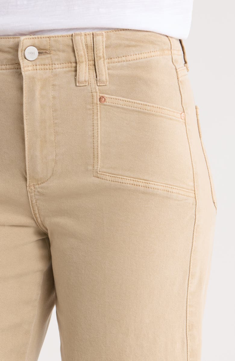 PAIGE Anessa High Waist Ankle Wide Leg Jeans, Alternate, color, Vintage Soft Sand