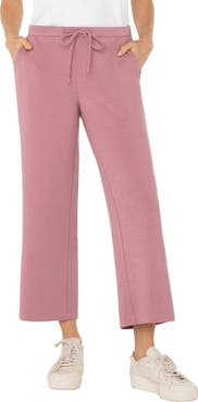 Liverpool Los Angeles Crop Wide Leg Sweatpants