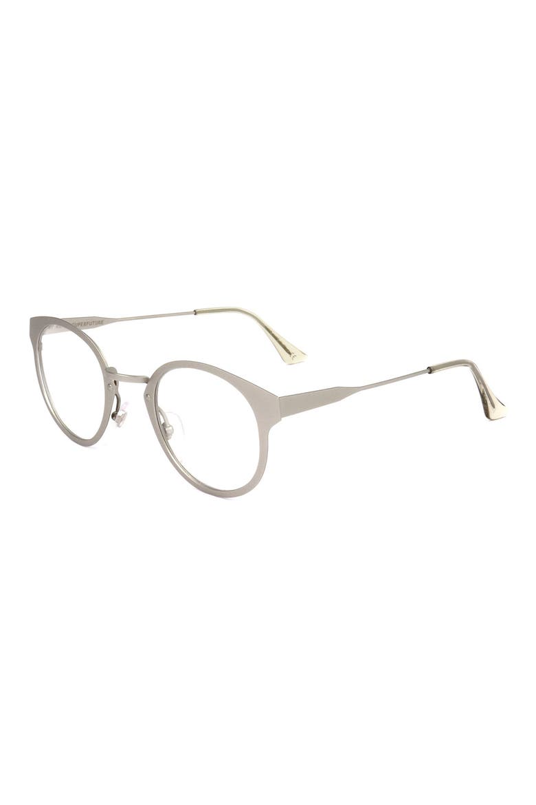 54mm Round Optical Glasses, Alternate, color, SILVER