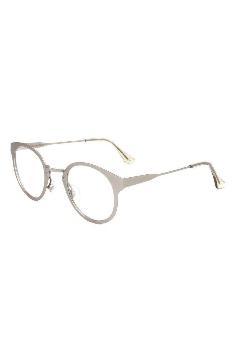 SUPER by RETROSUPERFUTURE<sup>®</sup> 54mm Round Reading Glasses, Alternate, color, Silver