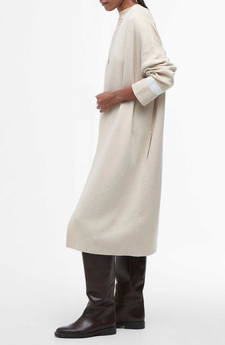 Barbour Coretta Double Face Cotton Cardigan, Alternate, color, 