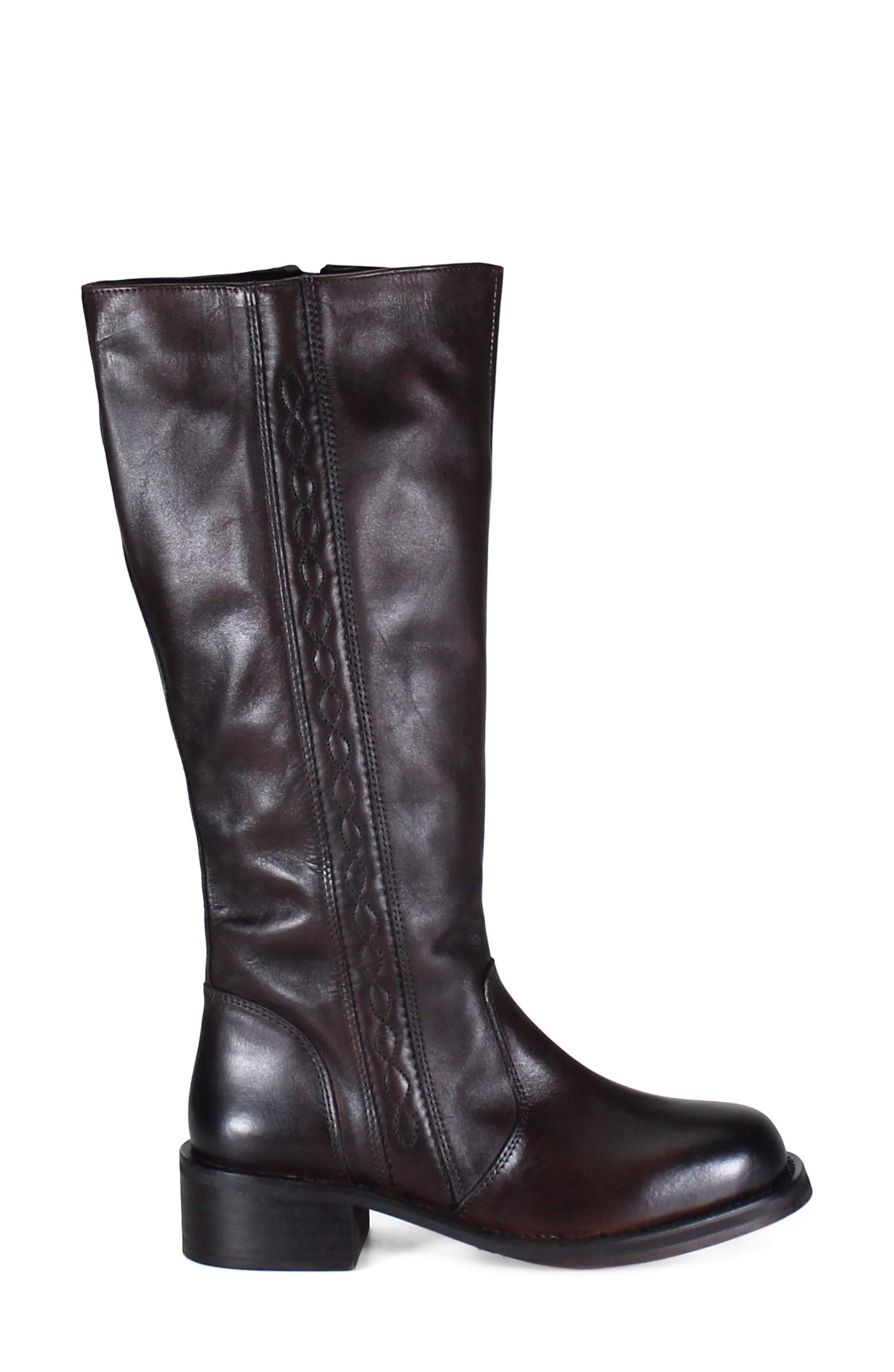 Fo Liage Knee High Boot, Alternate, color, CHOCOLATE