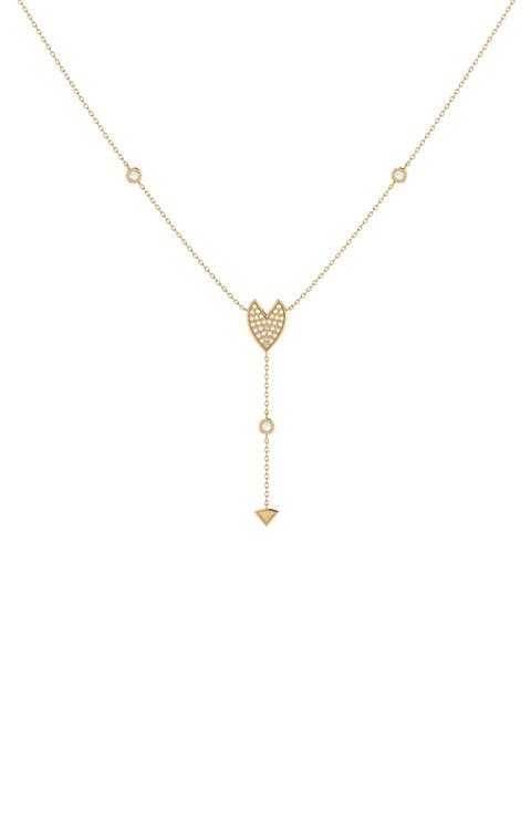 Raindrop Drip Diamond Necklace