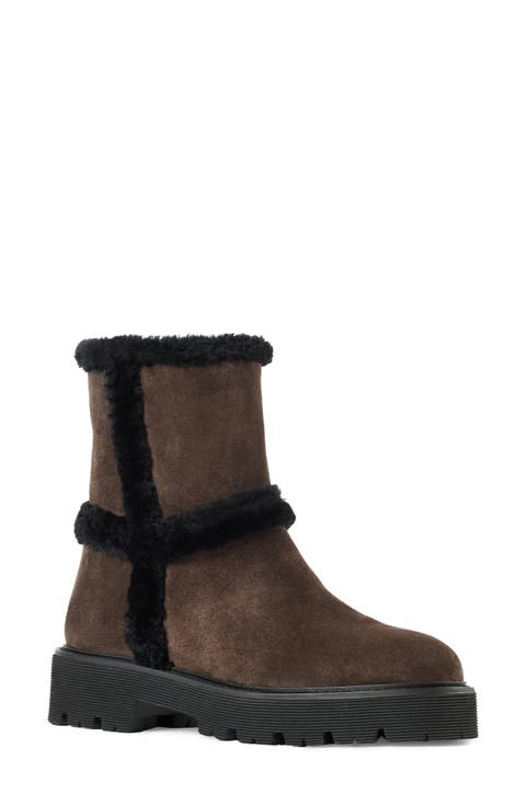 Ella Genuine Shearling Waterproof Boot