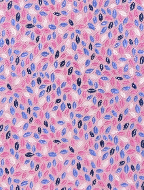 Synrgy By Dxl Big & Tall Summer Leaves Tie In Pink