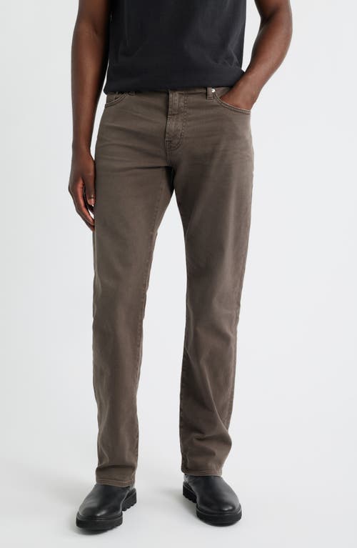 Ag Protégé Straight Leg Jeans In Brown