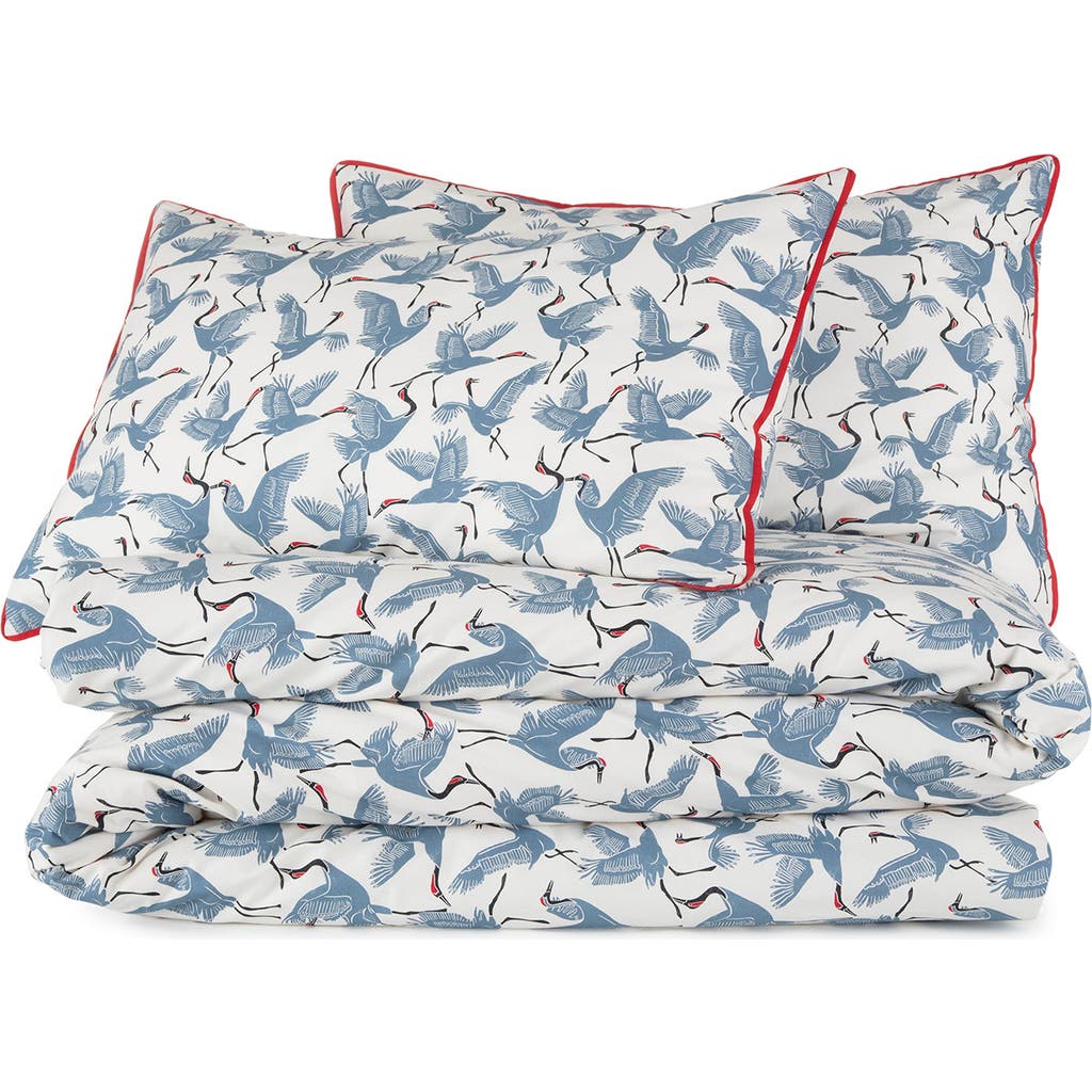 Novogratz Crane Comforter Set In Waverly Blue