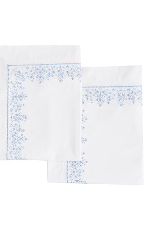 Embroidered 2-Pack Euro Shams