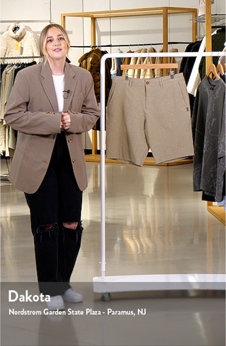 Reserve Heather Hybrid Shorts, sales video thumbnail