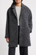 Eileen Fisher Alpaca & Wool Blend Faux Shearling Coat