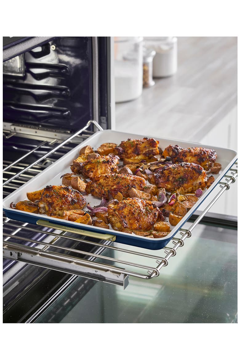 Reserve Aluminized Steel Half Sheet Pan, Alternate, color, TWILIGHT