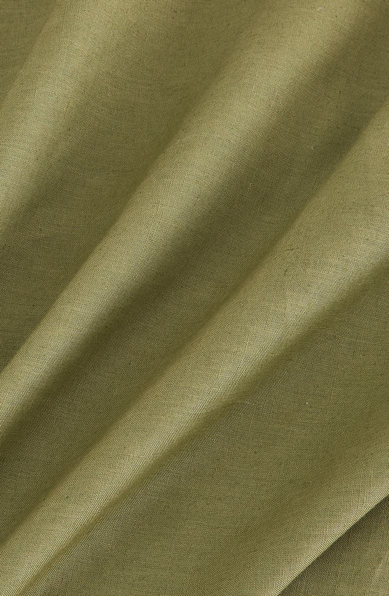 Verlee 2-Pack European Linen Shams, Alternate, color, Moss