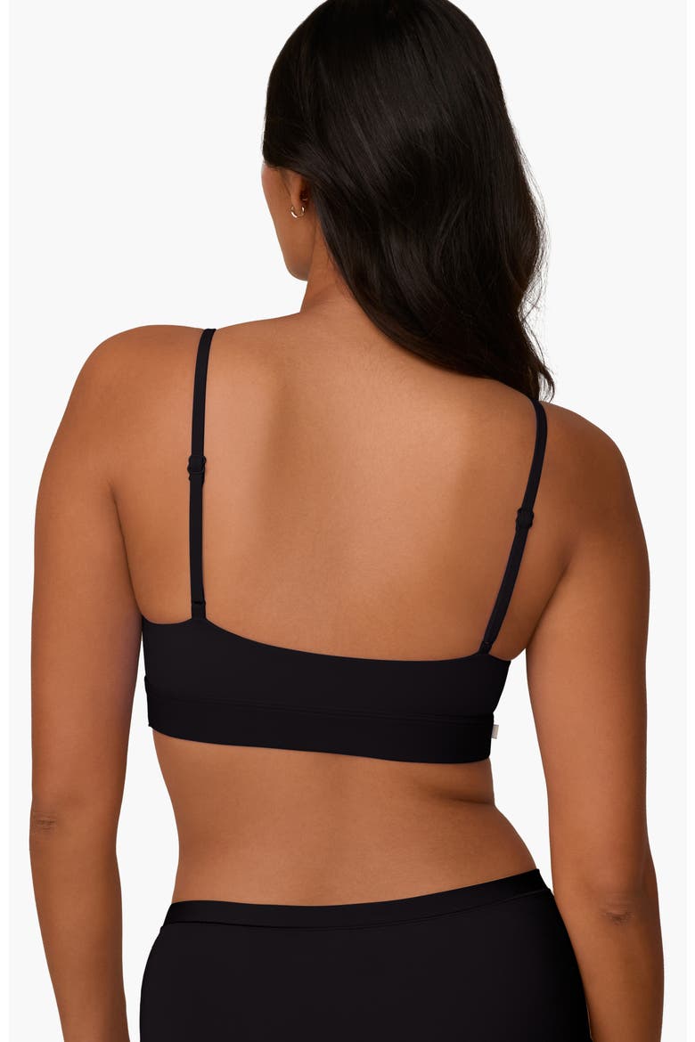 Bliss Scoop Bralette, Alternate, color, Black