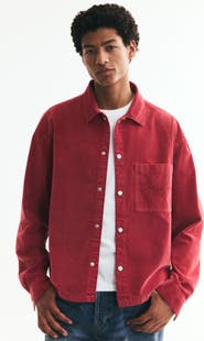 H&M Relaxed-fit Corduroy Shirt