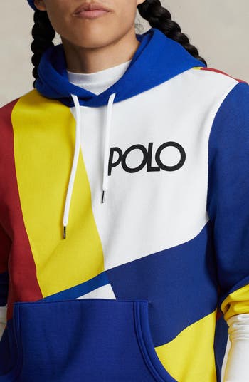 Colorblock Fleece Hoodie