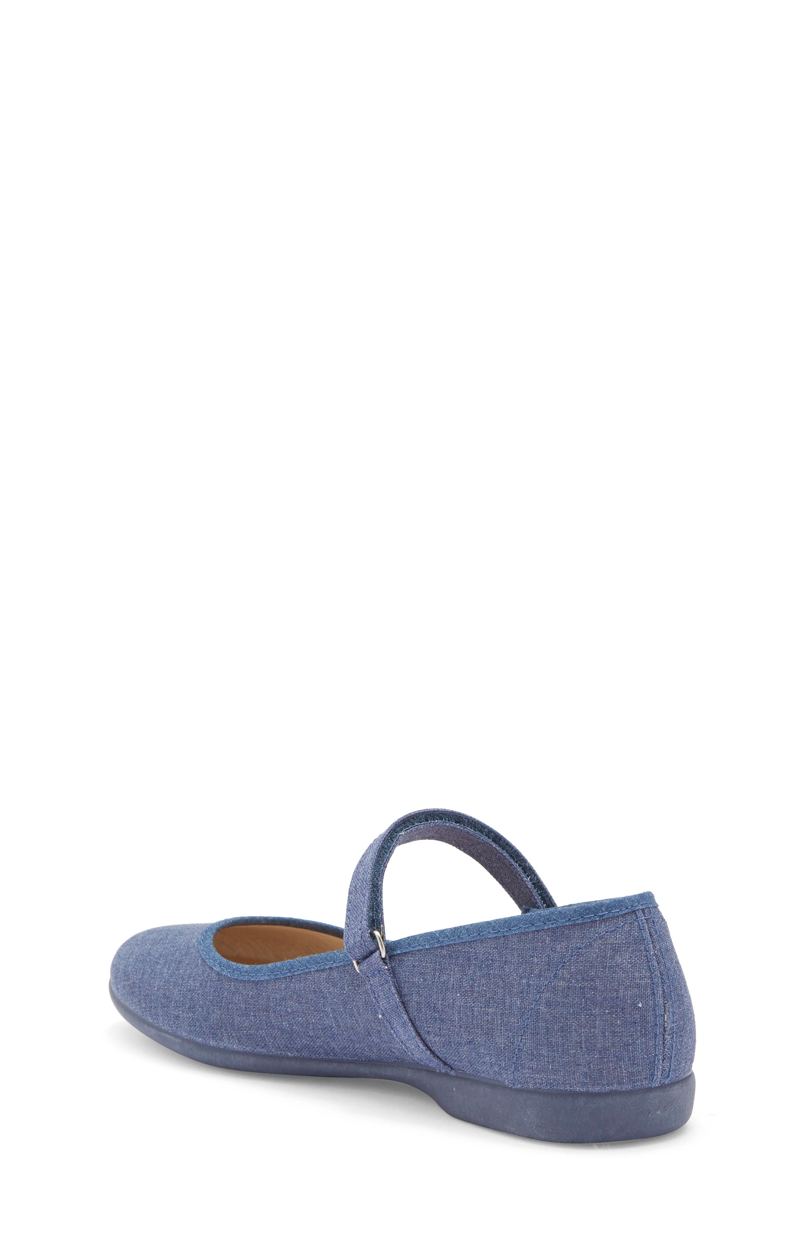 CHILDRENCHIC Kids
 Alma Mary Jane Flat, Alternate, color, Denim Blue