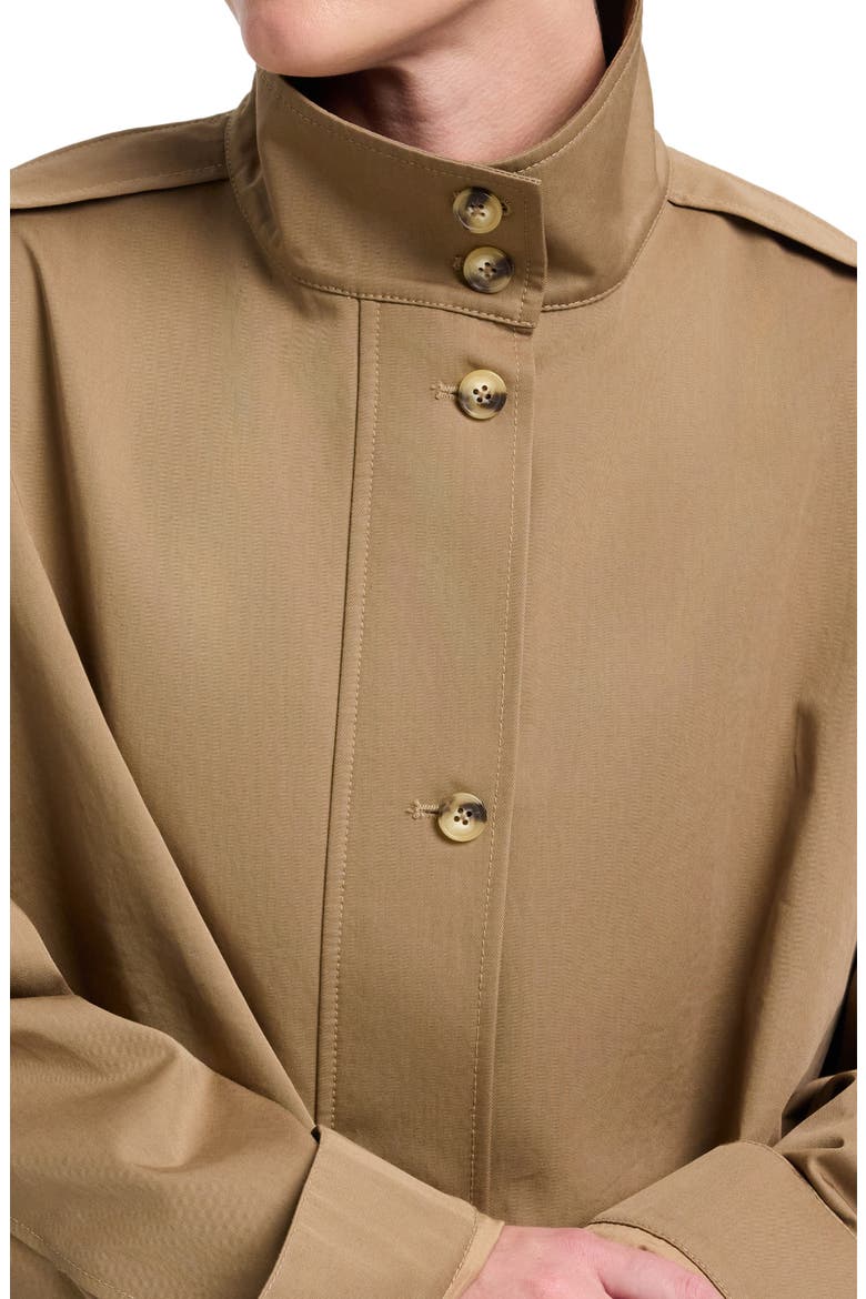 Drawing Conclusions Cotton Coat, Alternate, color, BRITISH KHAKI
