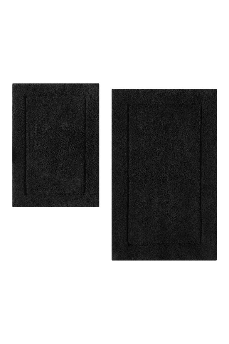 Essence Solid Bath Mat, Main, color, BLACK