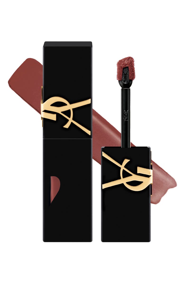 Yves Saint Laurent The Inks Blurring Matte Liquid Lip Stain, Main, color, 233 Brown Elevation