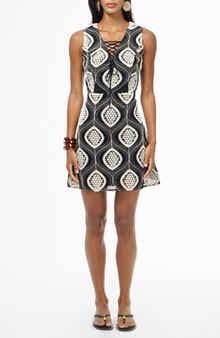 Naisha Embroidered Minidress