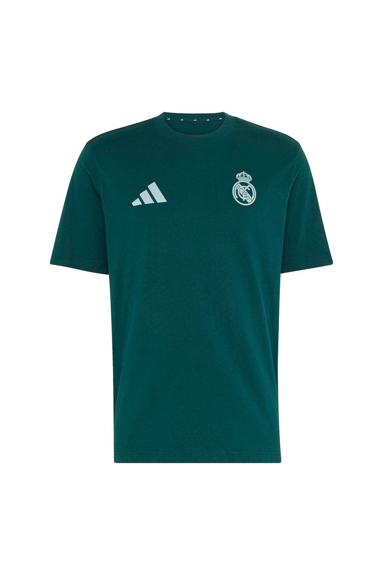 Men's adidas Green Real Madrid Graphic T-Shirt, Alternate, color, Green
